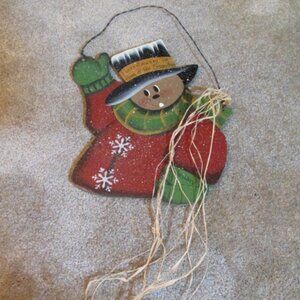 Punxsutawney Phil Groundhog Day hand painted Waving Phil Door Hanger
